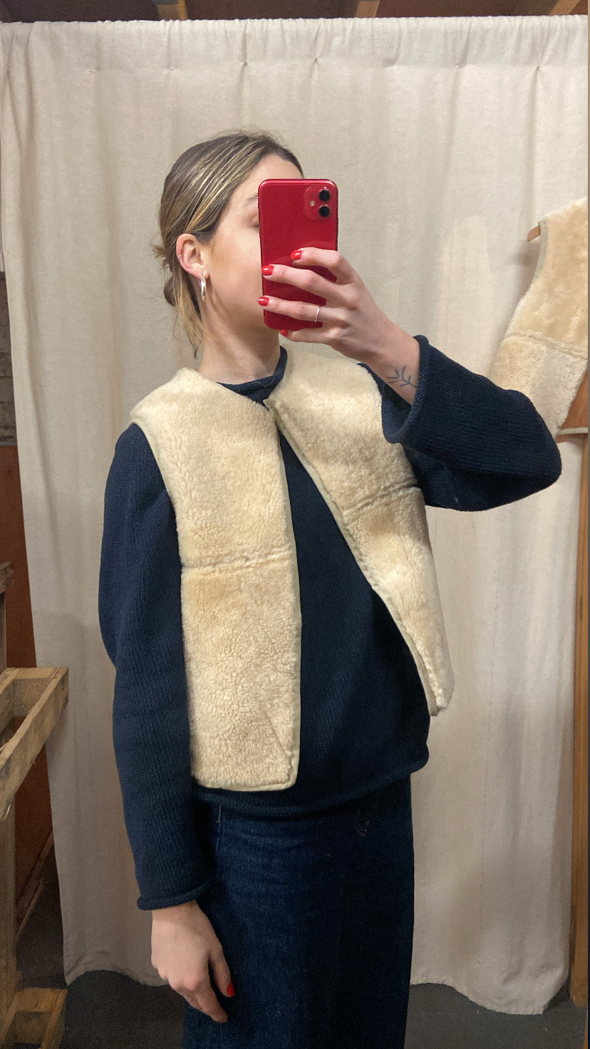 Handmade Sheepskin Waistcoats