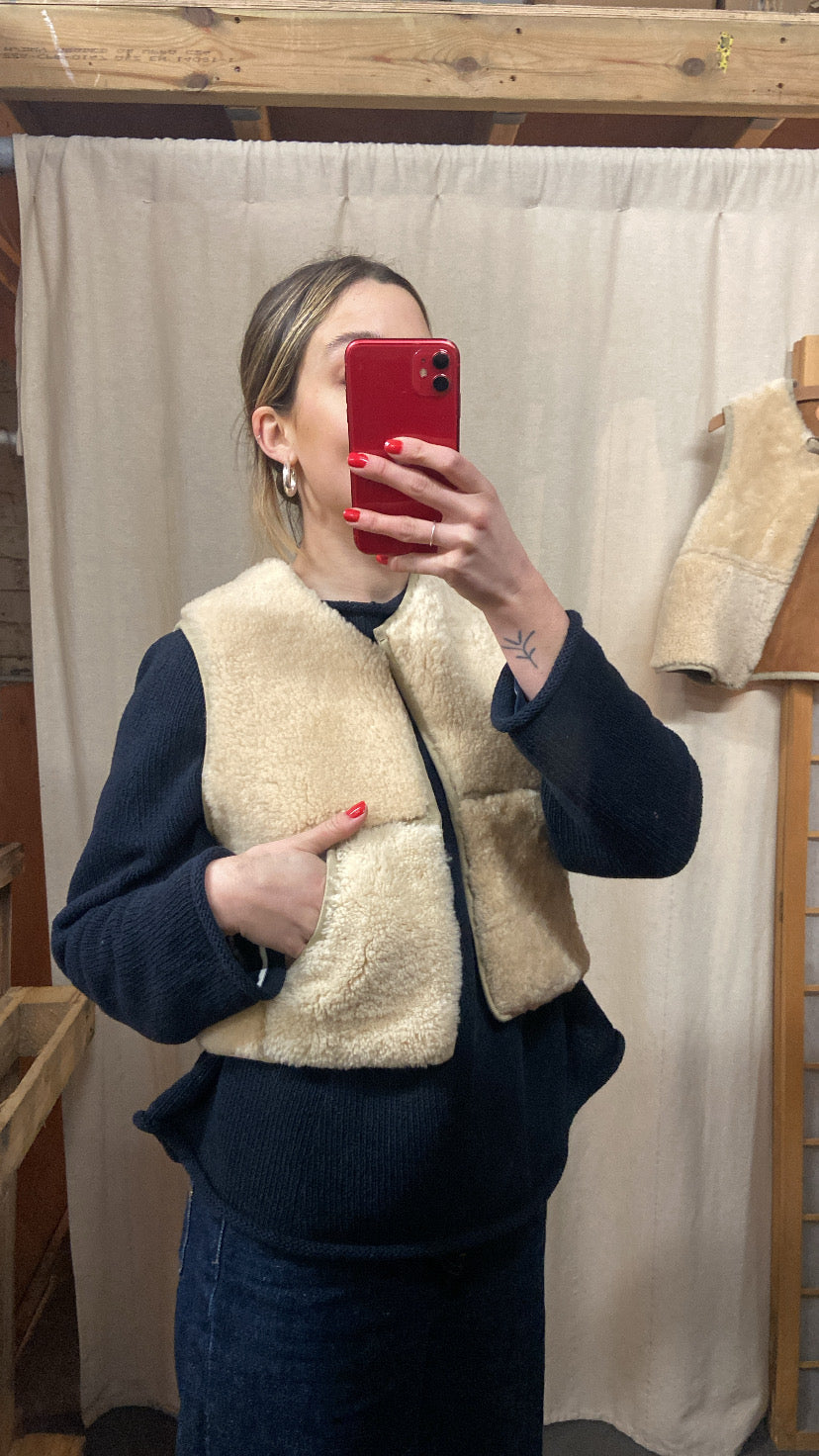 Handmade Sheepskin Waistcoats