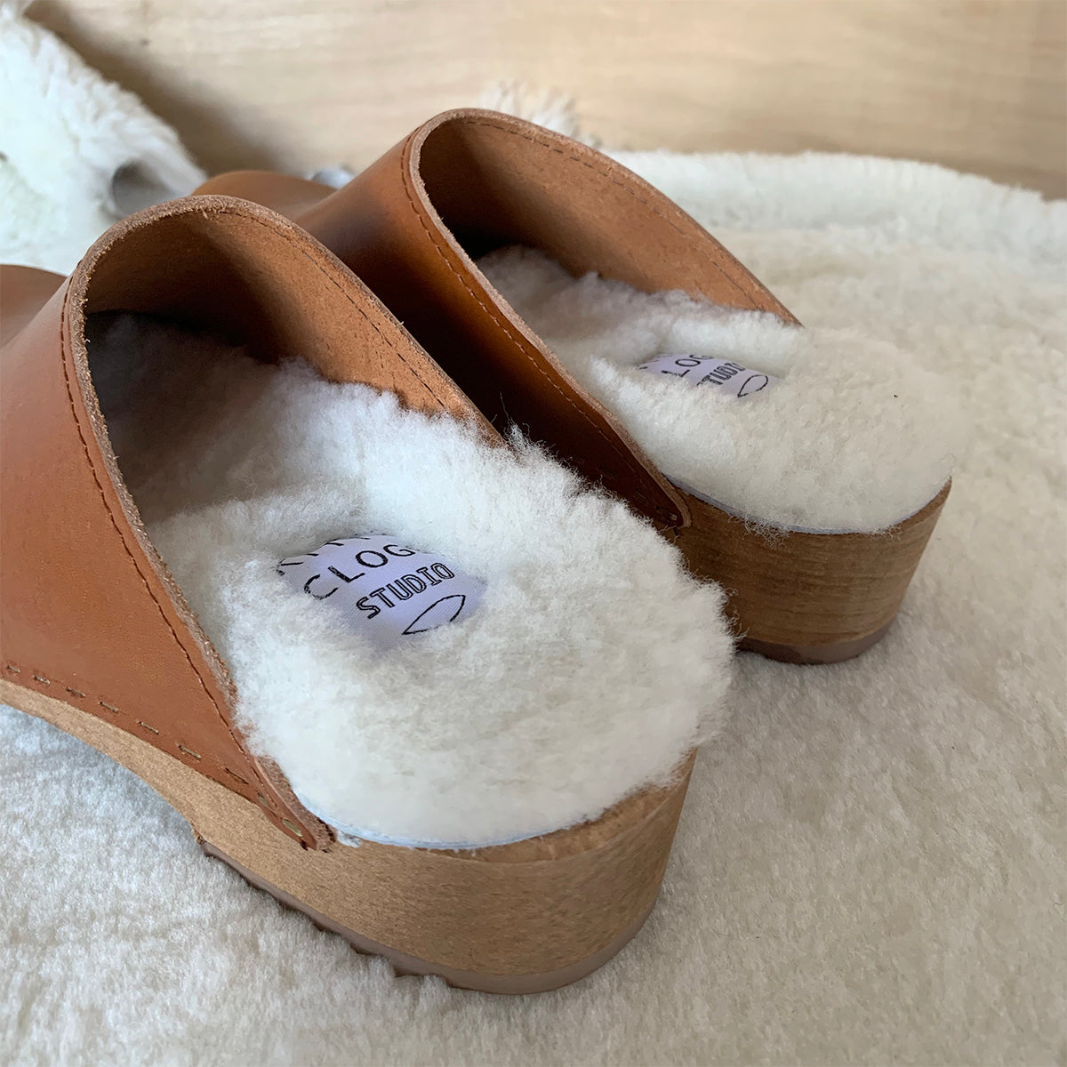 KIT + CLOGS sheepskin insocks insoles for clogs